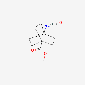 molecular formula C11H15NO3 B2584971 4-异氰酸基二环[2.2.2]辛烷-1-甲酸甲酯 CAS No. 1357397-18-2