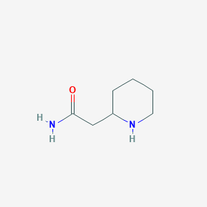 molecular formula C7H14N2O B2584988 2-(哌啶-2-基)乙酰胺 CAS No. 98428-31-0