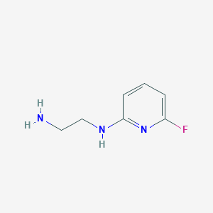 molecular formula C7H10FN3 B2584995 N1-(6-fluoropyridin-2-yl)ethane-1,2-diamine CAS No. 203303-20-2