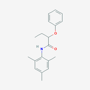 molecular formula C19H23NO2 B258503 2-phenoxy-N-(2,4,6-trimethylphenyl)butanamide 