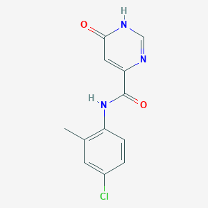 N-(4-chloro-2-methylphenyl)-6-hydroxypyrimidine-4-carboxamide