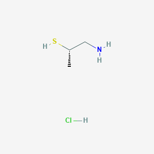 molecular formula C3H10ClNS B2585106 (S)-(+)-1-amino-2-propanethiol hydrochloride CAS No. 114430-47-6