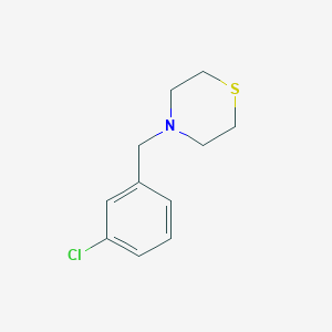 molecular formula C11H14ClNS B2585121 4-(3-Chlorobenzyl)thiomorpholine CAS No. 414877-54-6