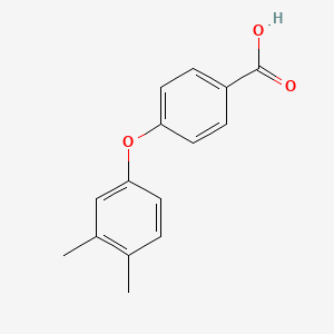 molecular formula C15H14O3 B2585145 4-(3,4-Dimethylphenoxy)benzoic acid CAS No. 65538-21-8