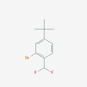 2-Bromo-4-tert-butyl-1-(difluoromethyl)benzene