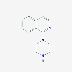 molecular formula C13H15N3 B2585462 1-(Piperazin-1-yl)isoquinoline CAS No. 126653-00-7