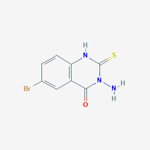 3-amino-6-bromo-2-thioxo-2,3-dihydroquinazolin-4(1H)-one