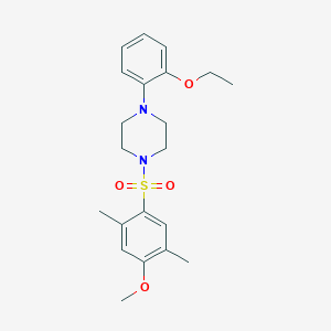 1-(2-Ethoxyphenyl)-4-(4-methoxy-2,5-dimethylphenyl)sulfonylpiperazine