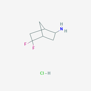 5,5-Difluorobicyclo[2.2.1]heptan-2-amine hydrochloride