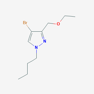 4-bromo-1-butyl-3-(ethoxymethyl)-1H-pyrazole