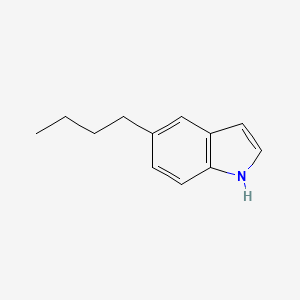 molecular formula C12H15N B2585818 5-丁基-1H-吲哚 CAS No. 1946799-48-9