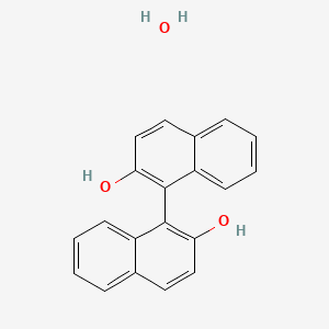molecular formula C20H16O3 B2585827 1-(2-Hydroxynaphthalen-1-yl)naphthalen-2-ol hydrate CAS No. 1955523-72-4