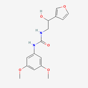 1-(3,5-Dimethoxyphenyl)-3-(2-(furan-3-yl)-2-hydroxyethyl)urea