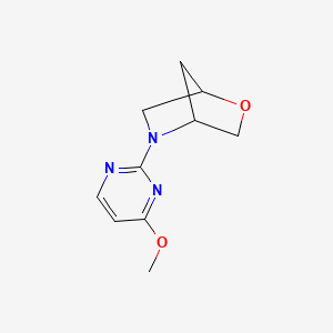 5-(4-Methoxypyrimidin-2-yl)-2-oxa-5-azabicyclo[2.2.1]heptane