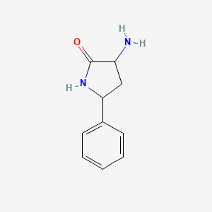 3-Amino-5-phenylpyrrolidin-2-one