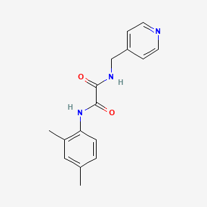 molecular formula C16H17N3O2 B2586078 N1-(2,4-二甲苯基)-N2-(吡啶-4-基甲基)草酰胺 CAS No. 898360-69-5