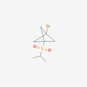 1-Bromo-3-propan-2-ylsulfonylbicyclo[1.1.1]pentane