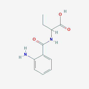 2-(2-Aminobenzamido)butanoic acid