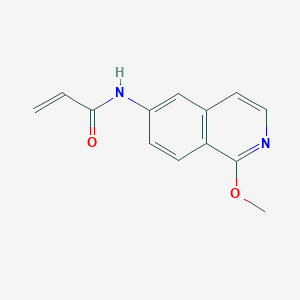 molecular formula C13H12N2O2 B2586133 N-(1-Methoxyisoquinolin-6-yl)prop-2-enamide CAS No. 2196017-65-7