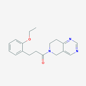 1-(7,8-dihydropyrido[4,3-d]pyrimidin-6(5H)-yl)-3-(2-ethoxyphenyl)propan-1-one