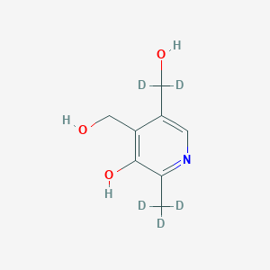 molecular formula C8H11NO3 B025862 吡哆醇-d5 CAS No. 688302-31-0