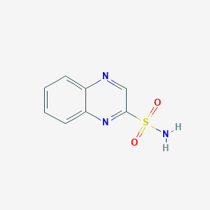 molecular formula C8H7N3O2S B2586201 Quinoxaline-2-sulfonamide CAS No. 1247528-73-9