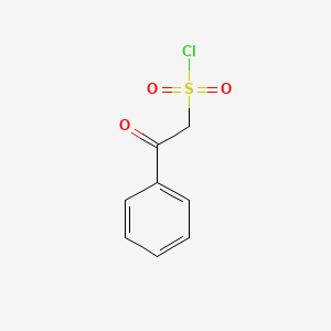 molecular formula C8H7ClO3S B2586752 2-氧代-2-苯基乙磺酰氯 CAS No. 23289-99-8