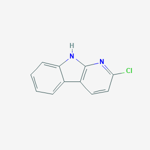 molecular formula C11H7ClN2 B2586762 2-氯-9H-吡啶并[2,3-b]吲哚 CAS No. 26869-12-5
