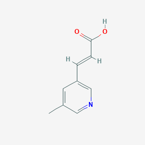 (E)-3-(5-methylpyridin-3-yl)prop-2-enoic acid