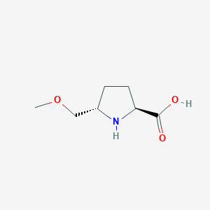 (2S,5S)-5-(Methoxymethyl)pyrrolidine-2-carboxylic acid