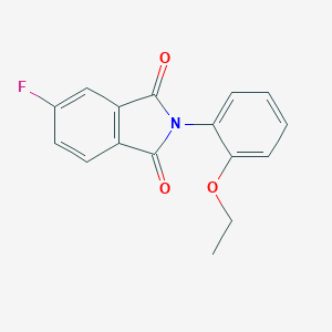 molecular formula C16H12FNO3 B258686 2-(2-ethoxyphenyl)-5-fluoro-1H-isoindole-1,3(2H)-dione 