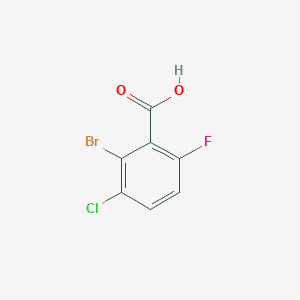 2-Bromo-3-chloro-6-fluorobenzoic acid