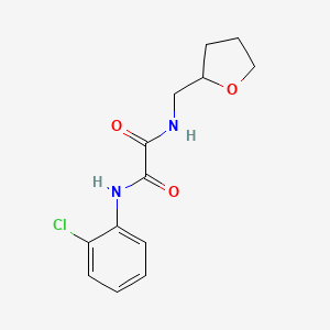 N'-(2-chlorophenyl)-N-(oxolan-2-ylmethyl)oxamide