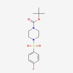 Tert-butyl 4-((4-fluorophenyl)sulfonyl)piperazine-1-carboxylate