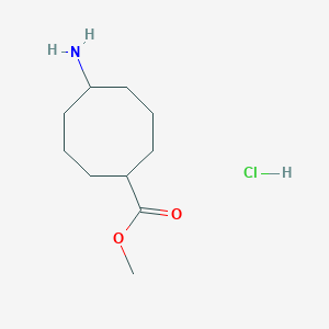 Methyl 5-aminocyclooctane-1-carboxylate;hydrochloride