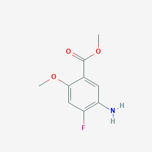 Methyl 5-amino-4-fluoro-2-methoxybenzoate