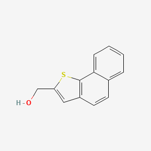 molecular formula C13H10OS B2587008 Naphtho[1,2-b]thiophen-2-ylmethanol CAS No. 35813-68-4