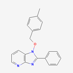 1-[(4-methylbenzyl)oxy]-2-phenyl-1H-imidazo[4,5-b]pyridine