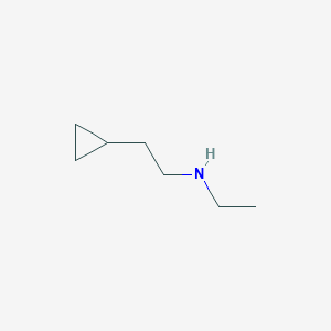 molecular formula C7H15N B2587068 (2-环丙基乙基)(乙基)胺 CAS No. 760938-14-5