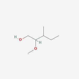 molecular formula C7H16O2 B2587094 2-Methoxy-3-methylpentan-1-ol CAS No. 1864060-82-1