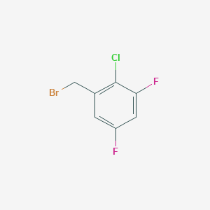 1-(Bromomethyl)-2-chloro-3,5-difluorobenzene