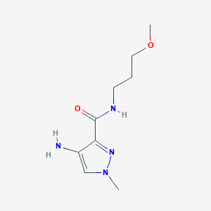 4-Amino-N-(3-methoxypropyl)-1-methyl-1H-pyrazole-3-carboxamide