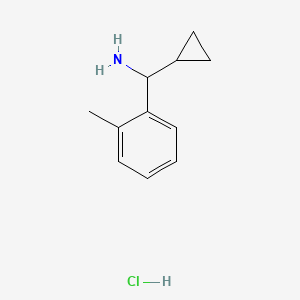 Cyclopropyl(o-tolyl)methanamine hydrochloride