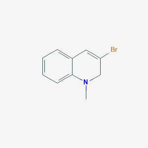 molecular formula C10H10BrN B2587207 3-Bromo-1-methyl-quinoline CAS No. 21979-55-5