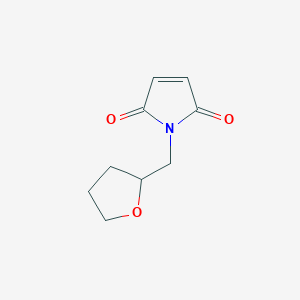 molecular formula C9H11NO3 B2587209 1-(Oxolan-2-ylmethyl)pyrrole-2,5-dione CAS No. 32620-60-3