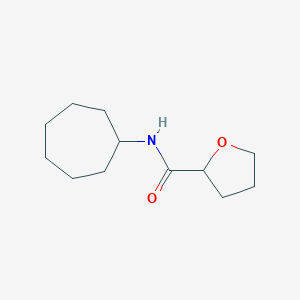 N-cycloheptyltetrahydro-2-furancarboxamide
