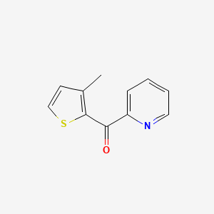 molecular formula C11H9NOS B2587211 2-(3-Methyl-2-thenoyl)pyridine CAS No. 1373519-81-3