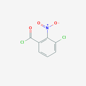 molecular formula C7H3Cl2NO3 B2587394 3-Chloro-2-nitrobenzoyl chloride CAS No. 19088-99-4