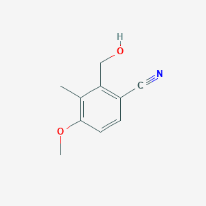2-(Hydroxymethyl)-4-methoxy-3-methylbenzonitrile
