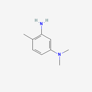 molecular formula C9H14N2 B2587494 (3-氨基-4-甲基苯基)二甲胺 CAS No. 6370-29-2